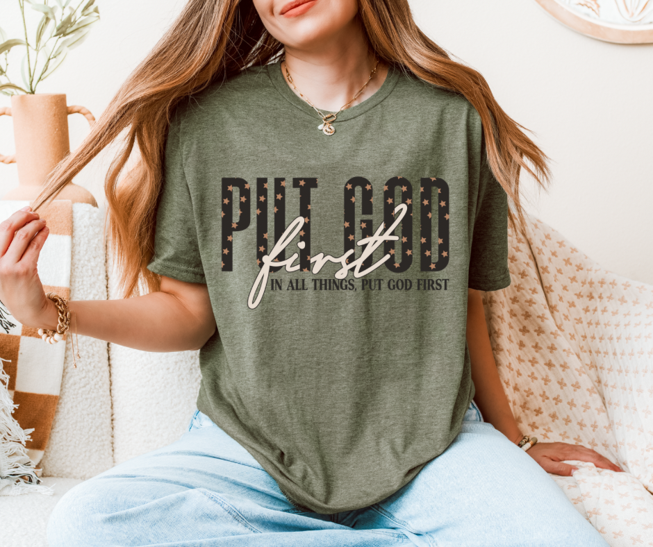 Put God First In All Things