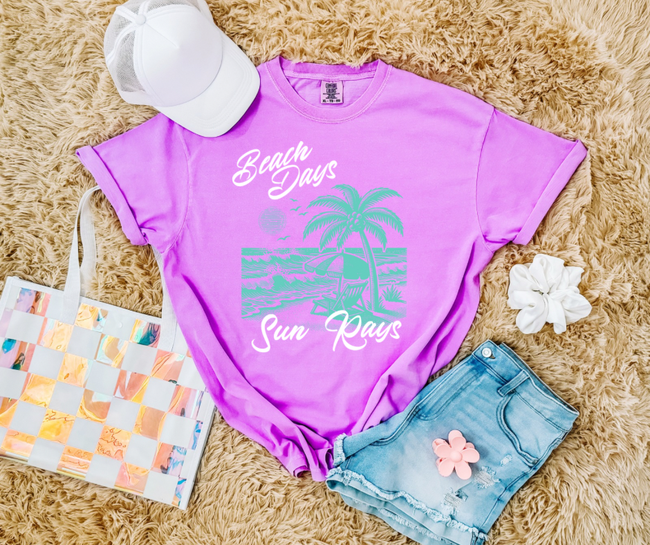 Beach Days Sun Rays - Comfort colors
