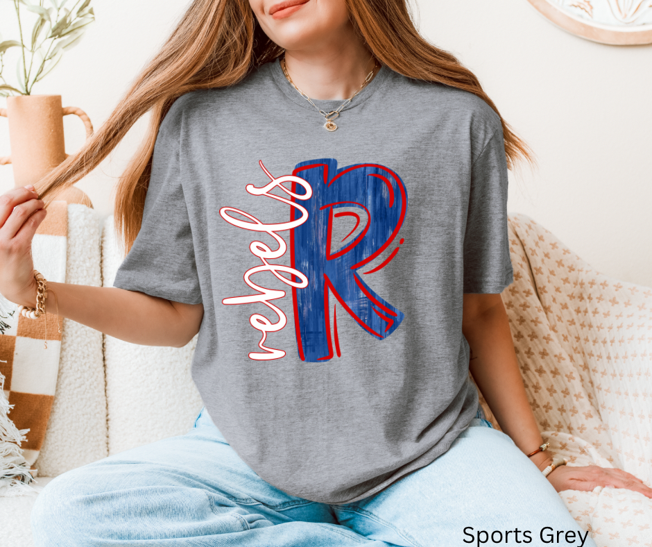 Rebels R Red & Blue