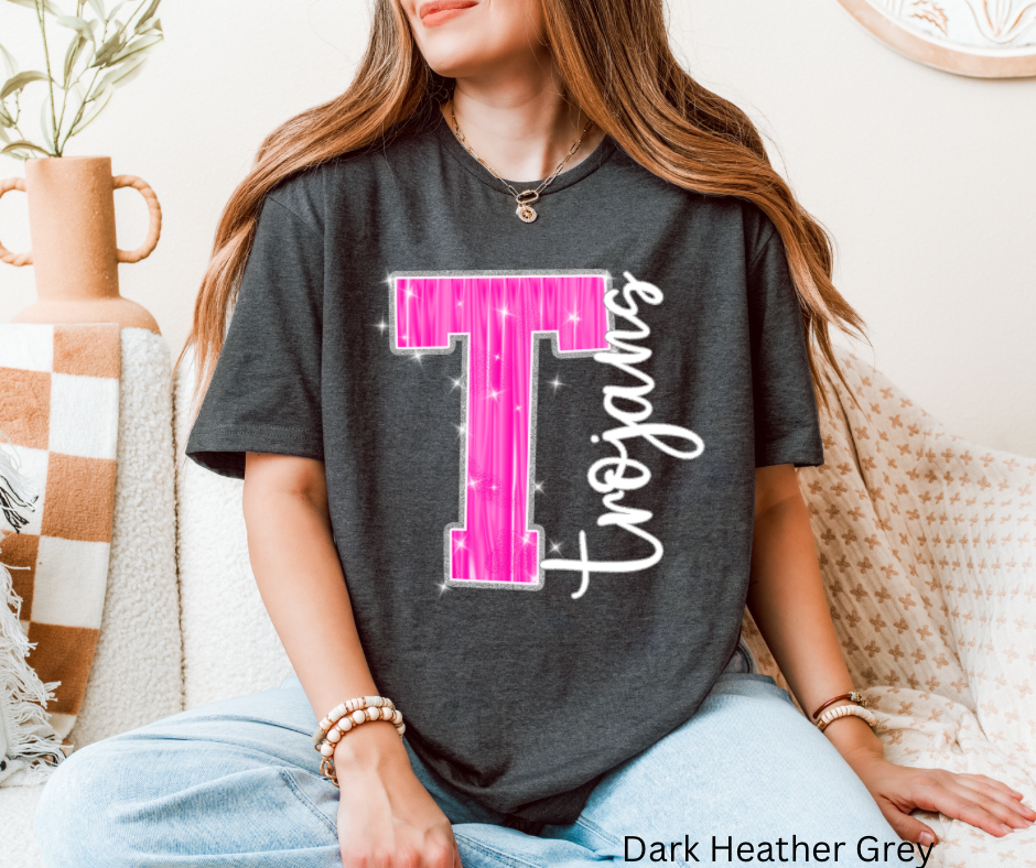 Pink T Trojans LC