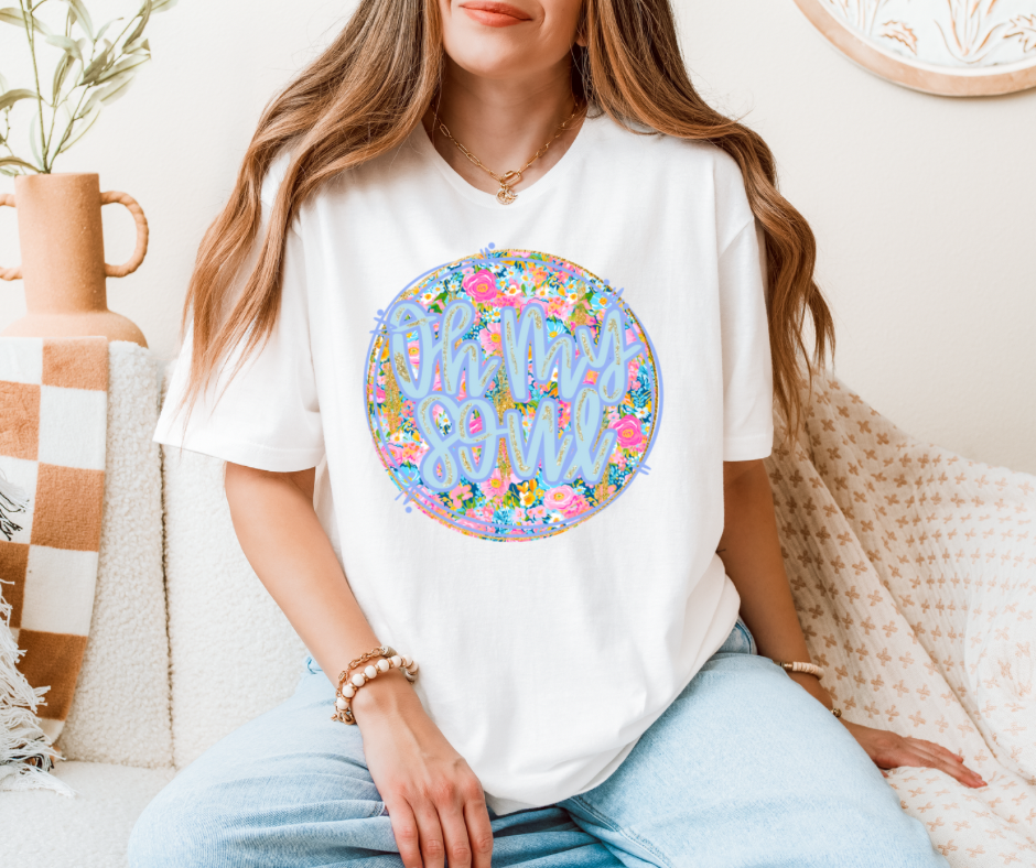 Oh My Soul Floral Circle