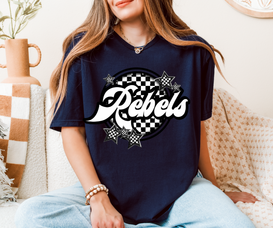 Rebels Checker Mascot