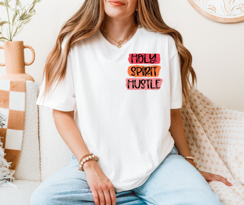 Holy Spirit Hustle- left chest