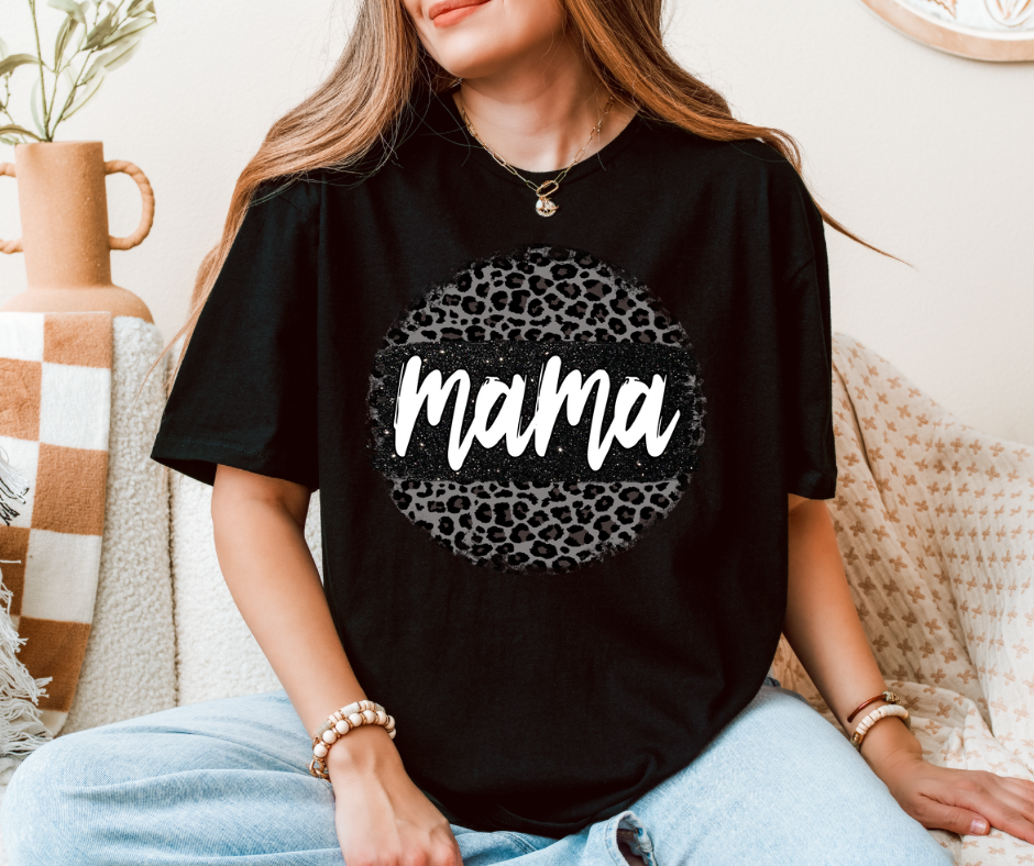 Leopard Circle Mama