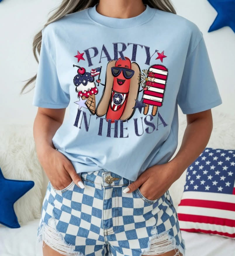 Party In The USA Hotdog