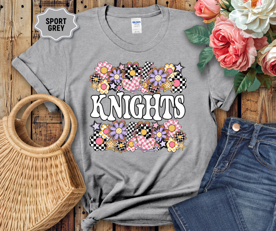 Funky Flowers Mascot Knights UPSON
