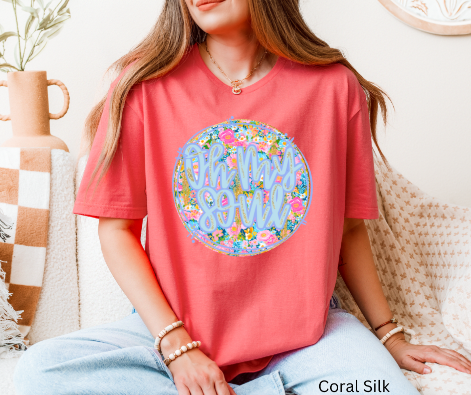Oh My Soul Floral Circle