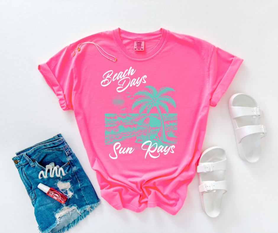 Beach Days Sun Rays - Comfort colors