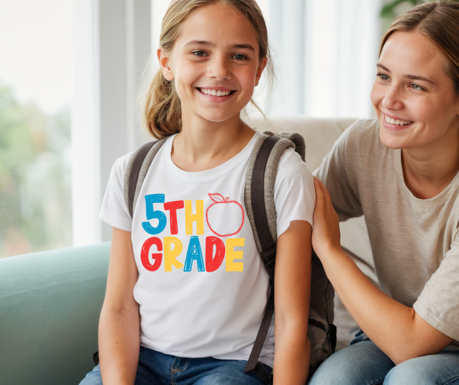 Back To School Apple Grade Level