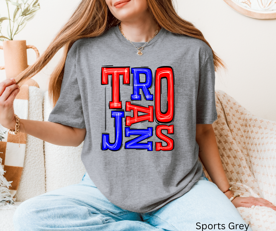Trojans Red Blue LC