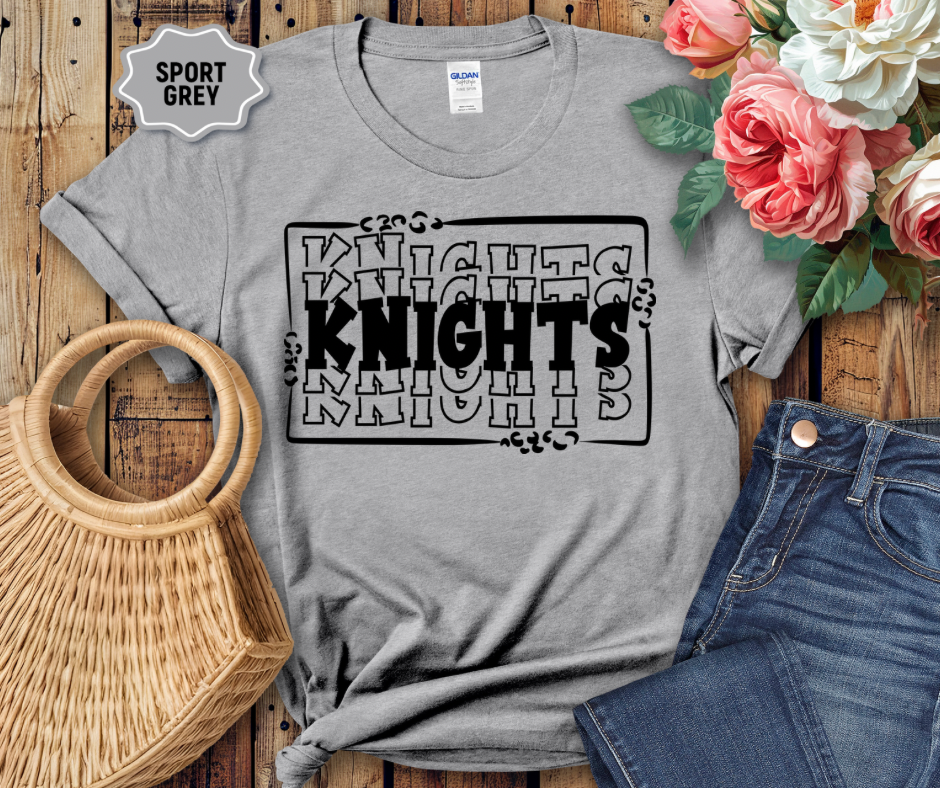 Stacked Mascots Knights UPSON