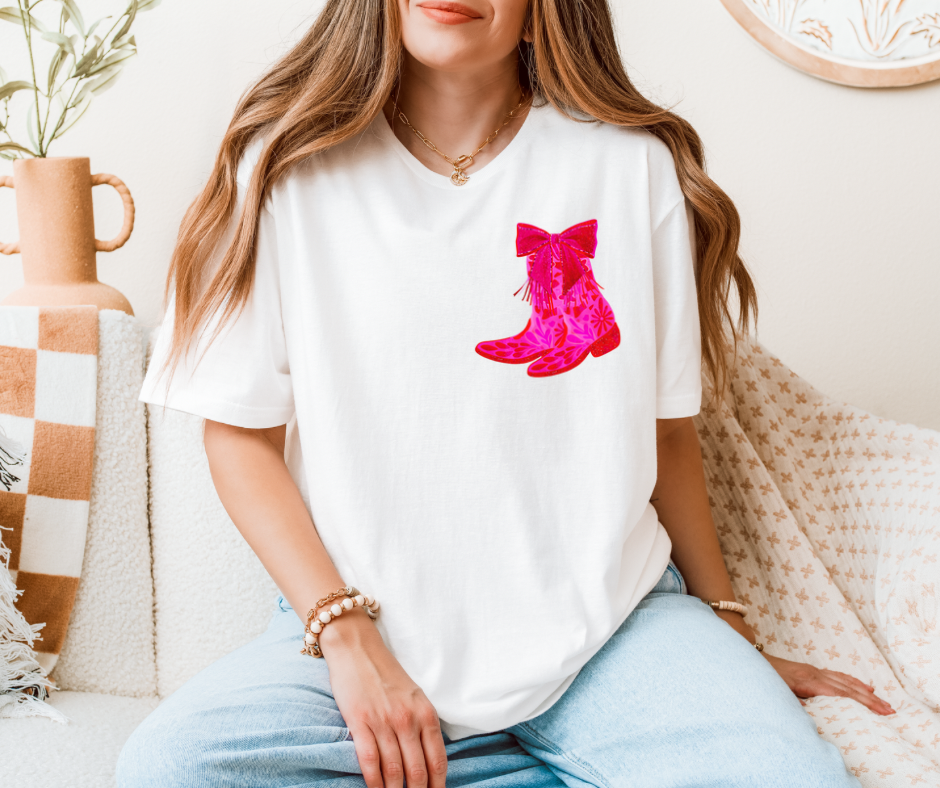 Boot Scootin’ Babe- left chest