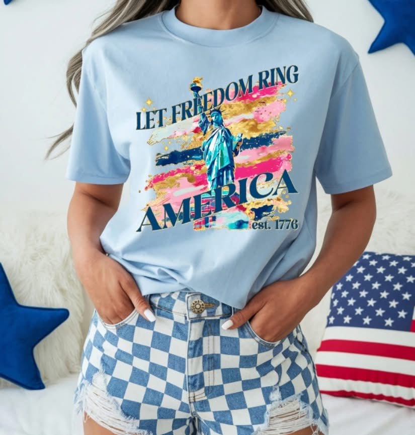 Let Freedom Ring Statue