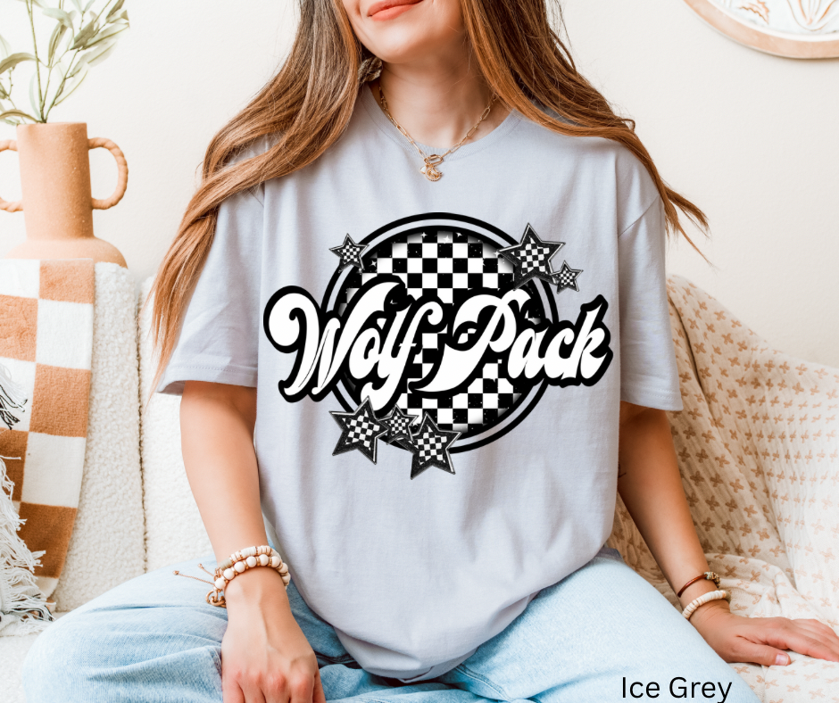Wolf Pack Checker Mascot FRES