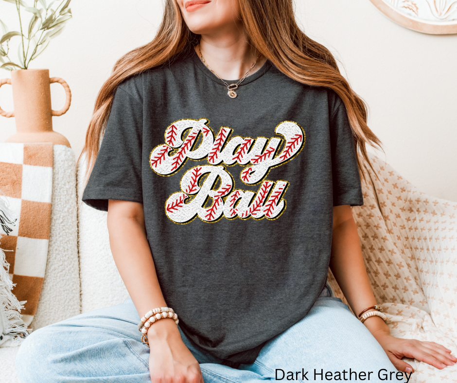 Faux Glitter Play Ball