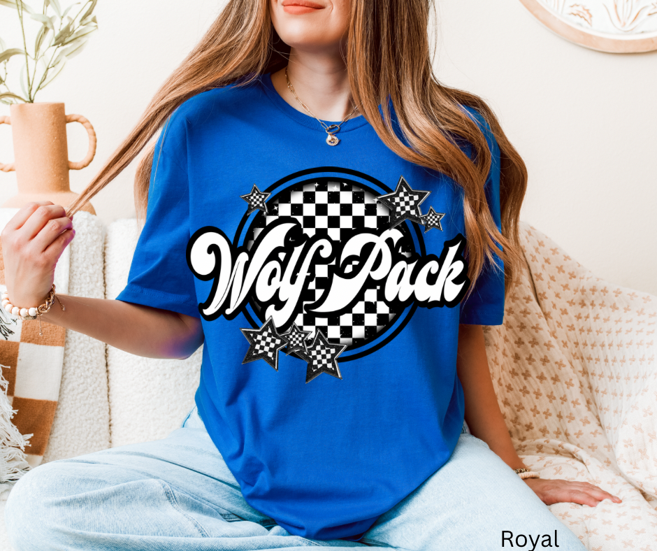 Wolf Pack Checker Mascot FRES