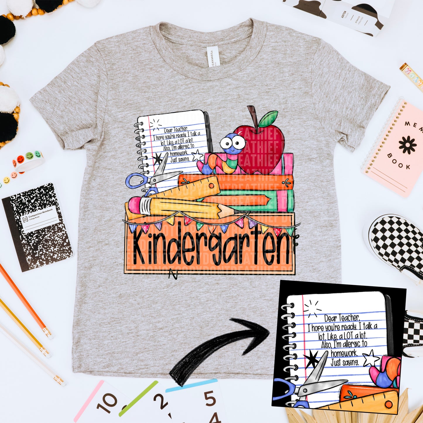 School Grade Nameplate Letter To Teacher