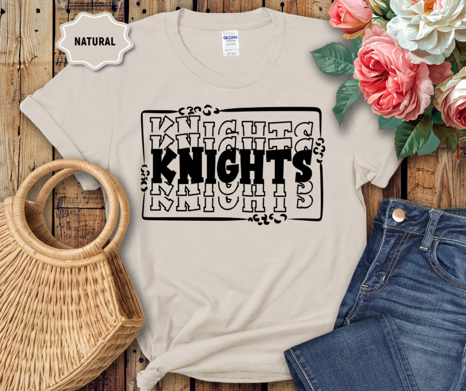 Stacked Mascots Knights UPSON