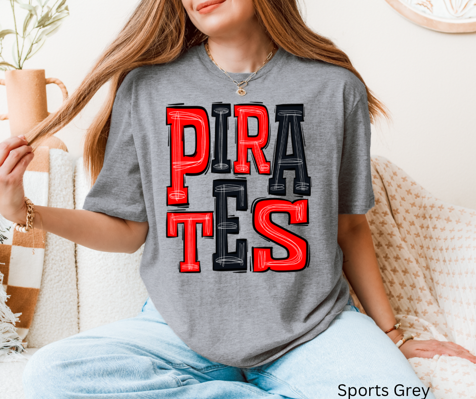 Pirates Red & Black PC