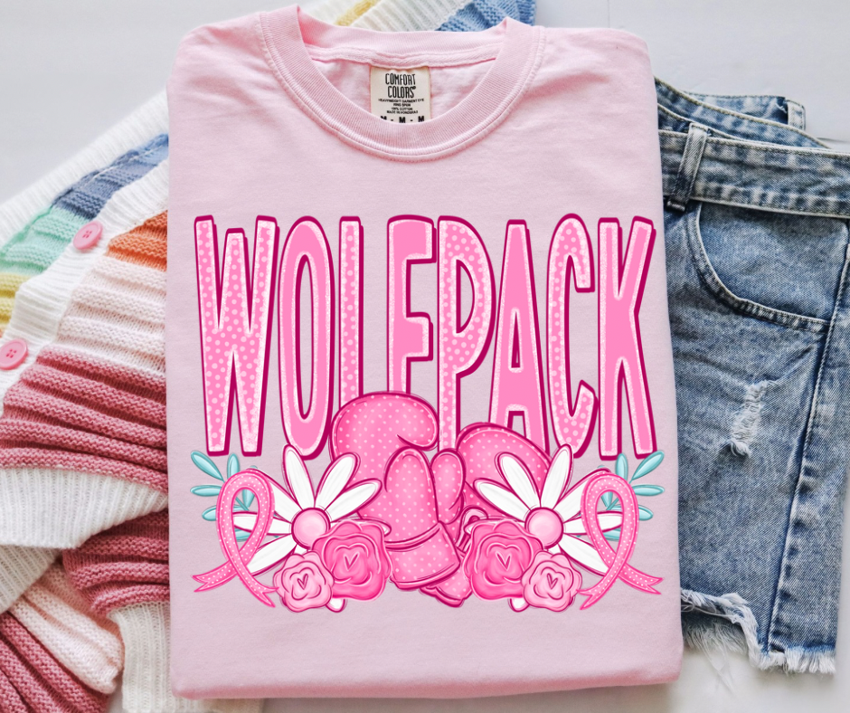 Fight BC Pink Wolfpack