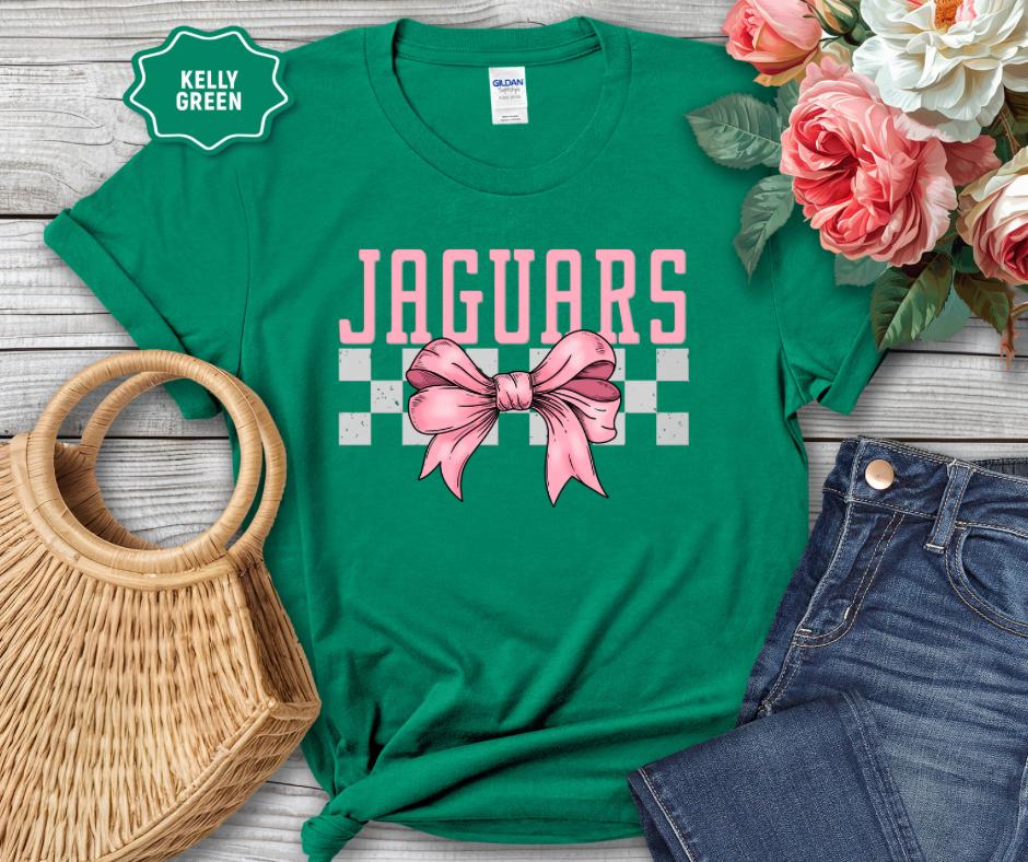 Pink Bow Jaguars JHES
