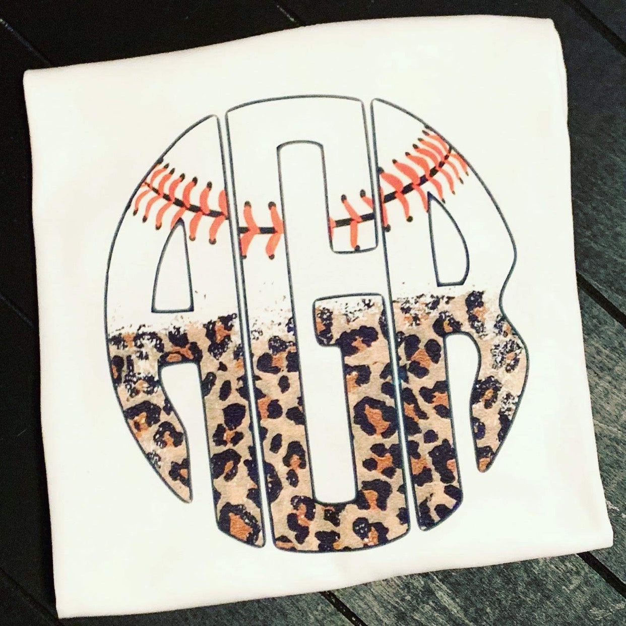 Baseball Monogram Shirt