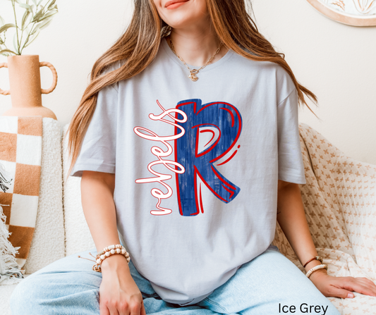 Rebels R Red & Blue