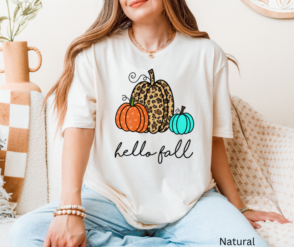 Hello Fall Pumpkins