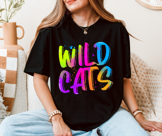 Neon Splatter Wildcats JRES