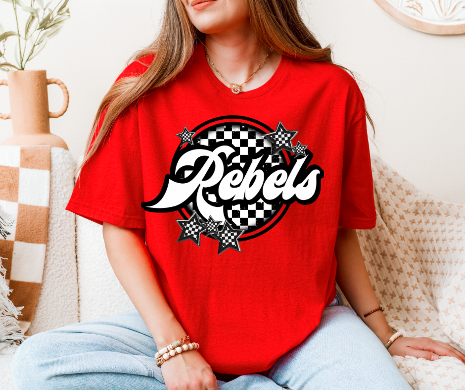 Rebels Checker Mascot