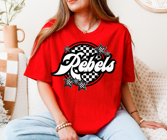 Rebels Checker Mascot