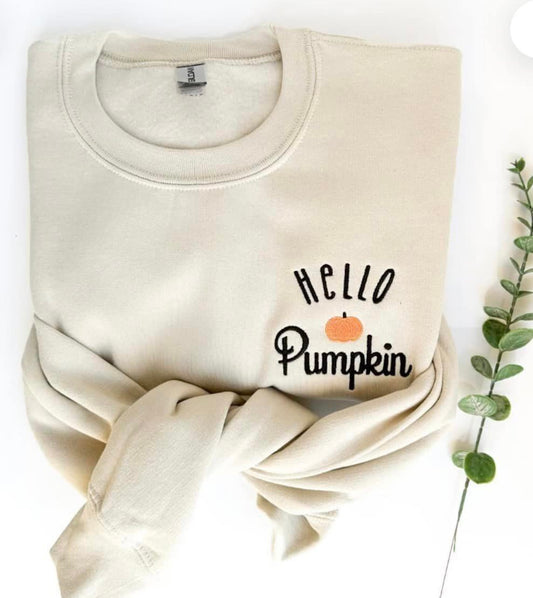 Hello Pumpkin Sweatshirt