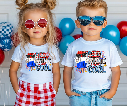 Red White & Cool Popsicle