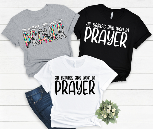 All Battles Are Won In Prayer
