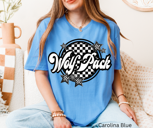 Wolf Pack Checker Mascot FRES