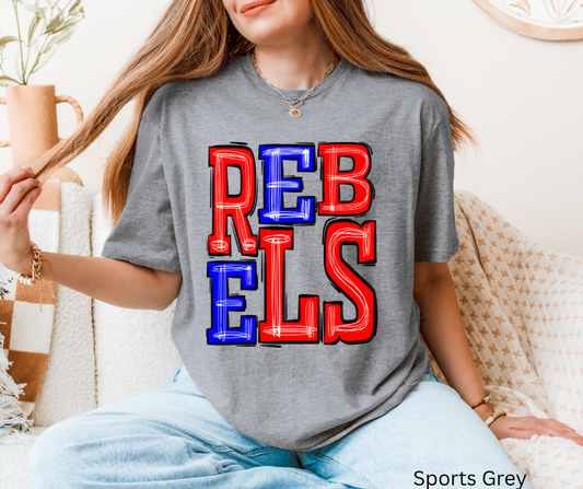 Rebels Red & Blue