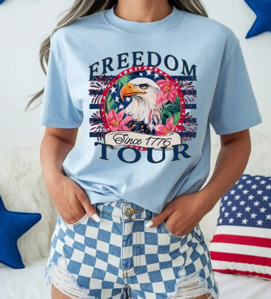 Freedom Tour Floral Eagle