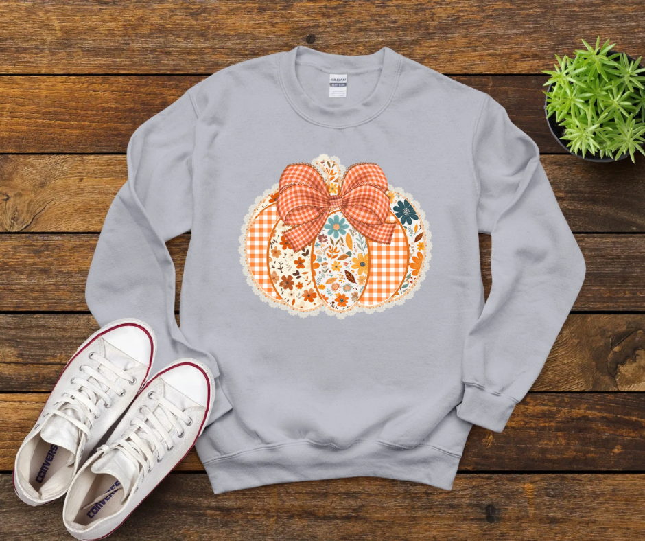 Country Chic Quilt Pumpkin