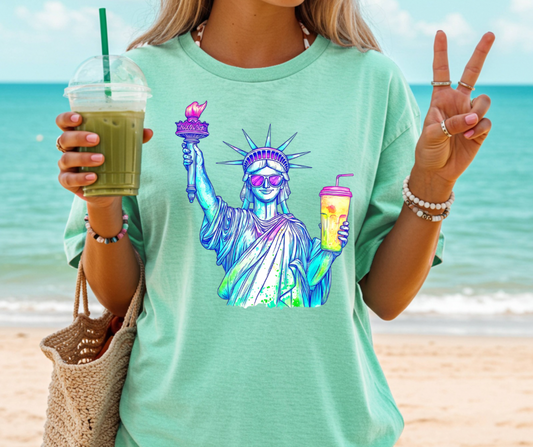 Sippin’ In The USA - comfort colors