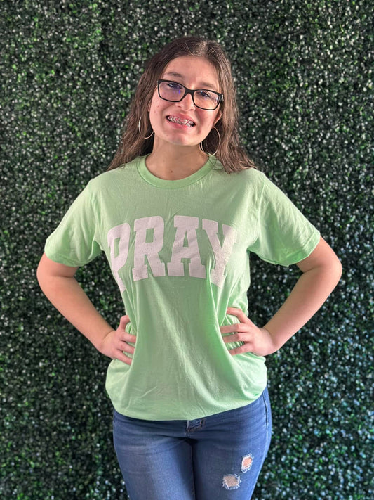 Pray Mint Tee- in stock