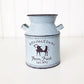 Foundations Decor Decorative Milk Cans: Antique Metal