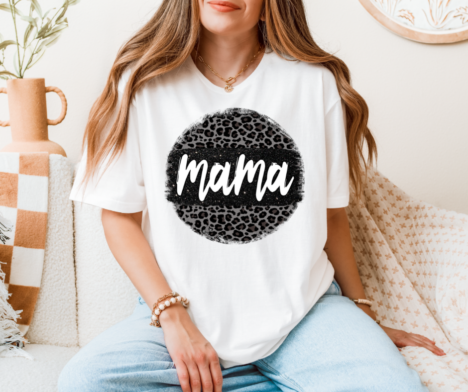 Leopard Circle Mama