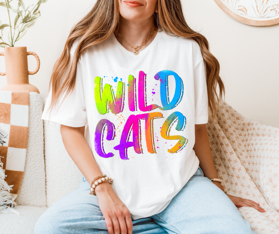 Neon Splatter Wildcats JRES