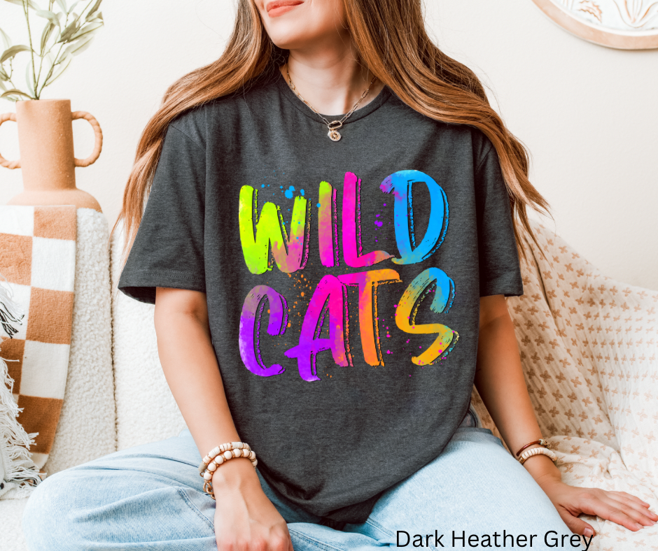 Neon Splatter Wildcats JRES