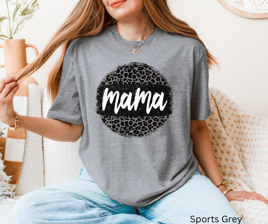 Leopard Circle Mama