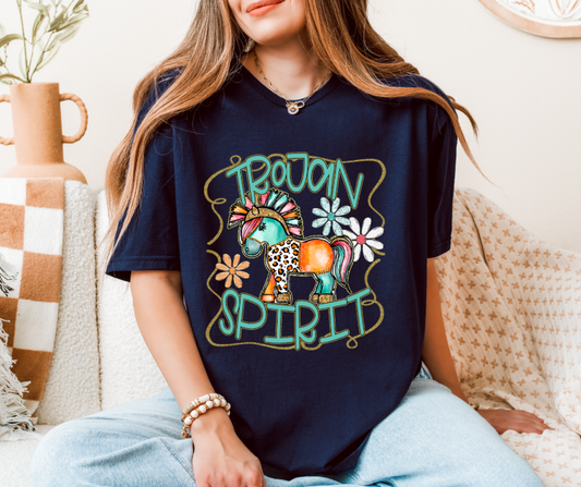 Funky Retro Spirit Trojan Horse LC