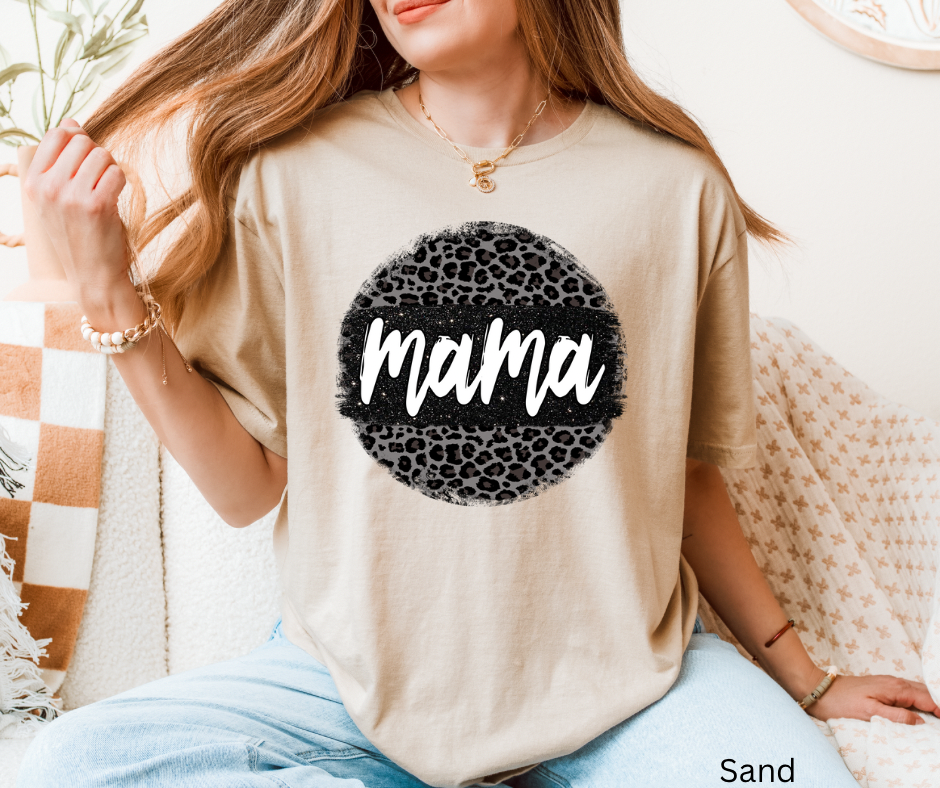 Leopard Circle Mama