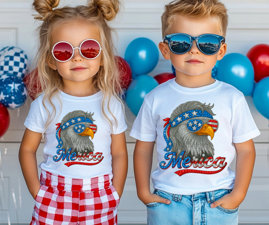 ‘Merica Eagle With Mullet