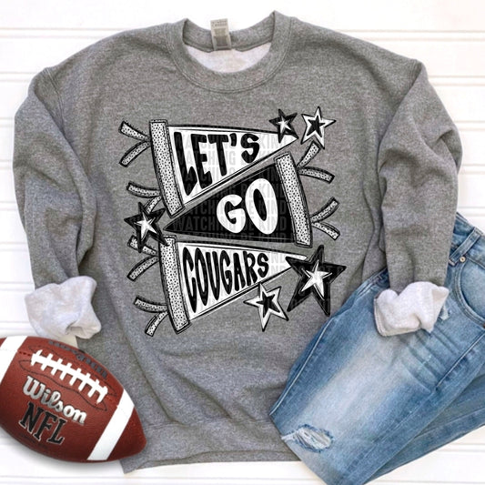 Lets Go Cougars T-shirt