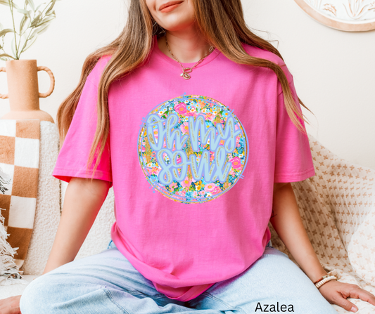 Oh My Soul Floral Circle